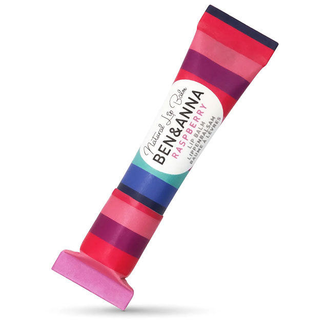 Ben & Anna Raspberry Lip Balm in a tube