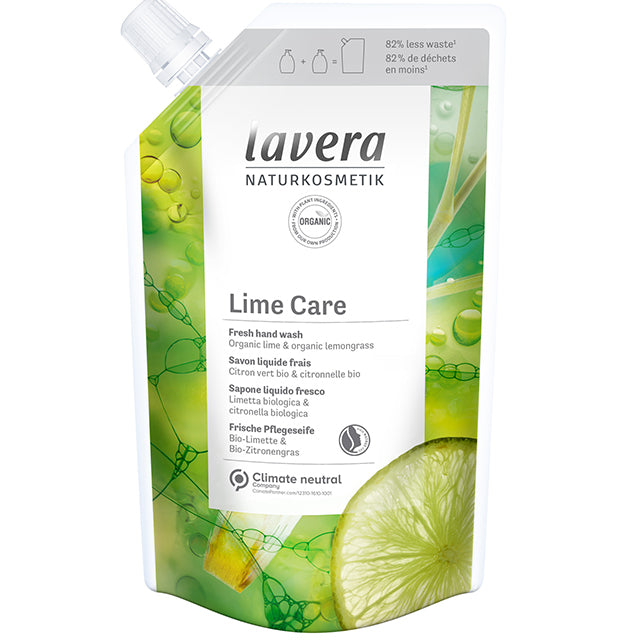 Lavera Lime Care Hand Wash in a Pouch