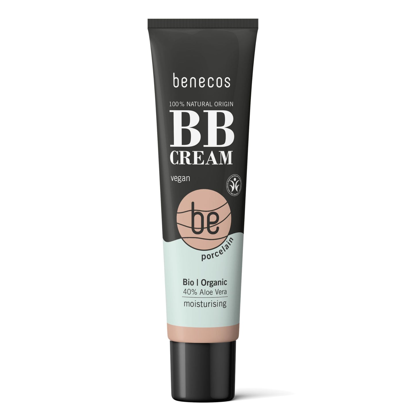 Benecos BB Cream tube on a white background