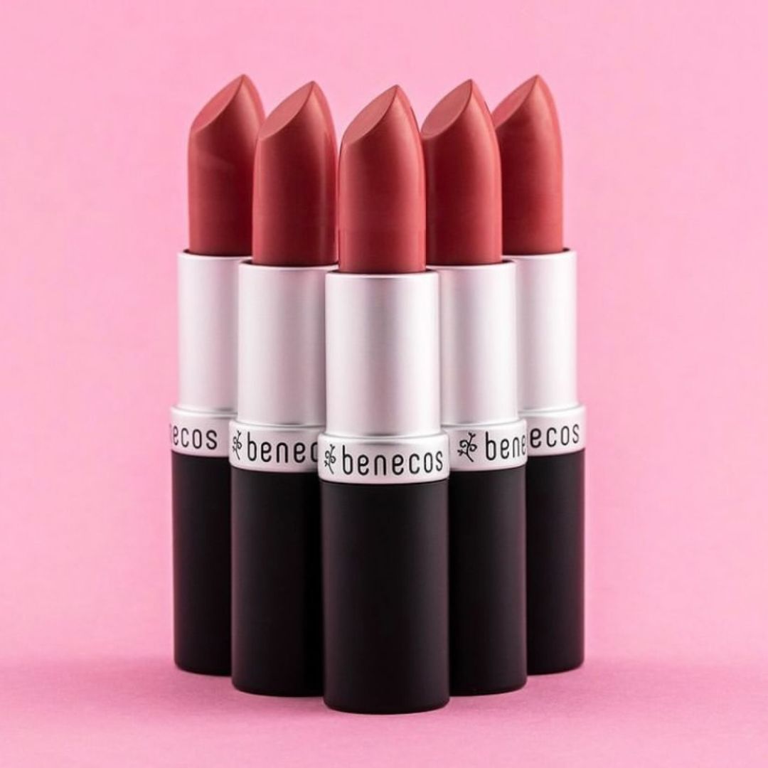 benecos Natural Lipsticks.