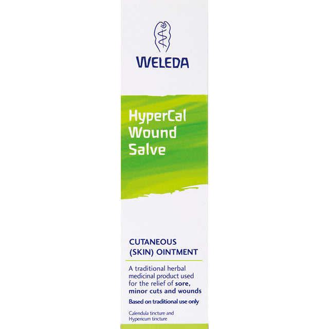 Weleda HyperCal Wound Salve, a tube in a box
