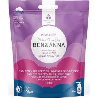 ben anna hand soap tablets purple sky liquid soap vegan