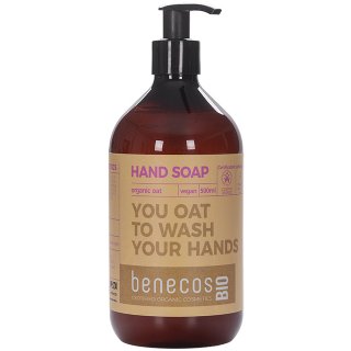 benecos bio oat hand soap organic vegan handwash
