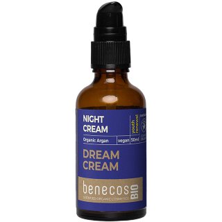 benecos bio argan night cream organic night cream vegan