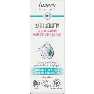 lavera basis sensitiv regenerating moisturising cream