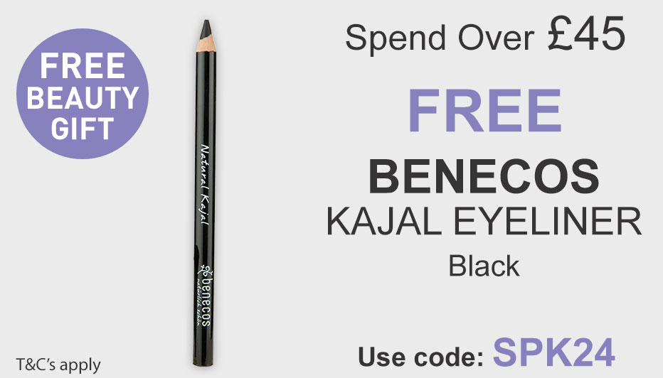 All Natural Me Spend Over 45 and Get a Free BENECOS Kajal Eyeliner. Use Code SPK24 at checkout