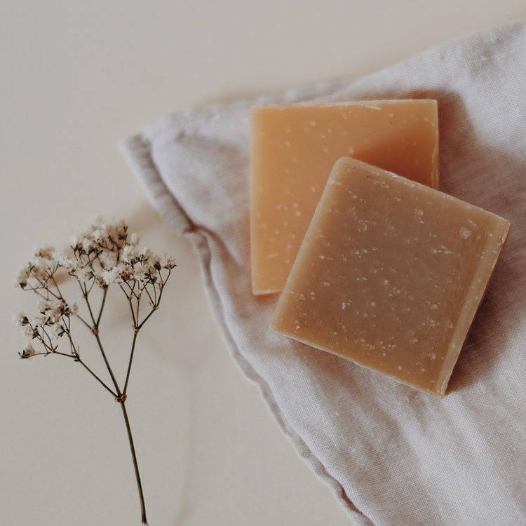 All Natural Me Collection of natural and organic bath soaps.