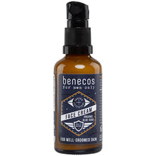 Benecos For Men Only Face Cream. Brown Bottle with a pump lid