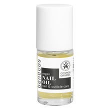 benecos vegan nail and cuticle oil, organic nail care.