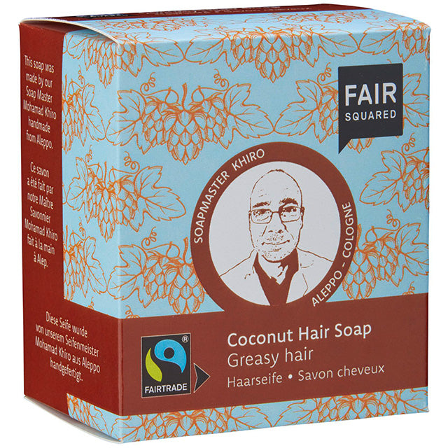 Fair Squared Coconut Hair Soap - Greasy Hair