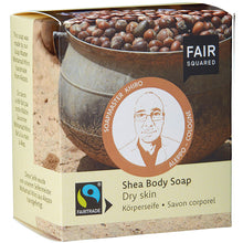 Fair Squared Shea Body Soap for Dry Skin. 2 x 80g in a box 