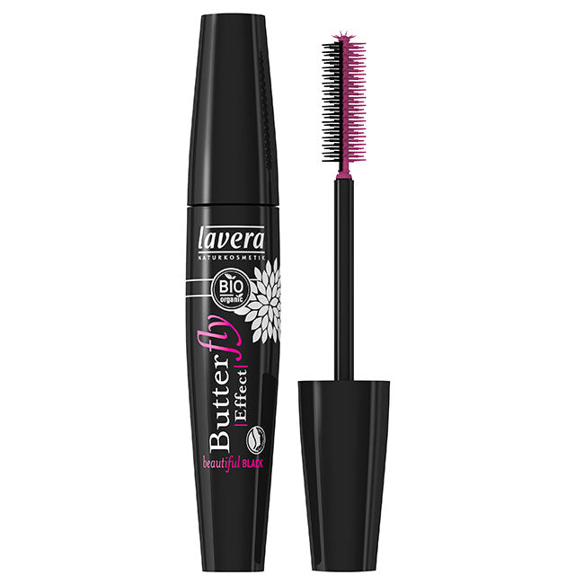 Lavera Butterfly Mascara Beautiful Black is in a tube 