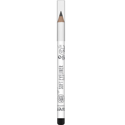 lavera Soft Eeliner Pencil Black 01 with lid