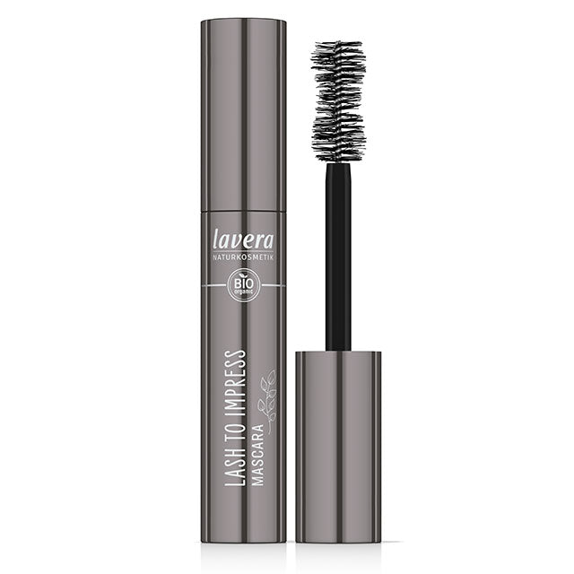 lavera Lash to Impress Mascara has a hour glass brush and comes in a mascara tube