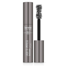 lavera Lash to Impress Mascara has a hour glass brush and comes in a mascara tube