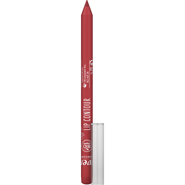 lavera Lip Contour True Red 05  Lip Liner  s a vibrant cherry red shade. Pencil with lid
