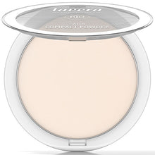 Lavera Satin Compact Powder Light 01 in a compact case