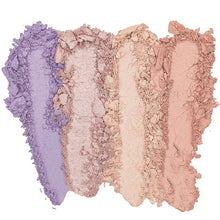 4 swatches of the Lavera Signature Colour Collection Pure Pastels 01