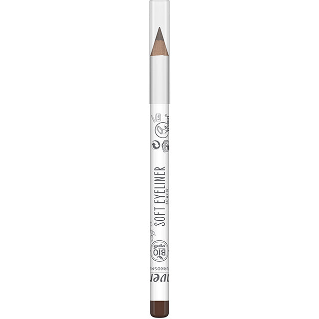 Lavera Soft Eyeliner Pencil Brown 02 with lid