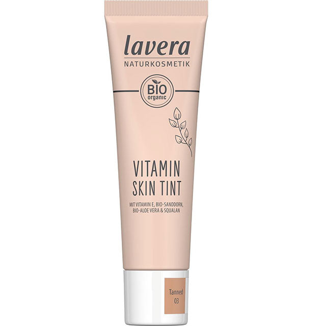 Lavera Vitamin Skin Tint Tanned 03 in a tube