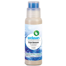 Sodasan Stain Remover Gel in a recycled plastic bottle with a screw top lid 