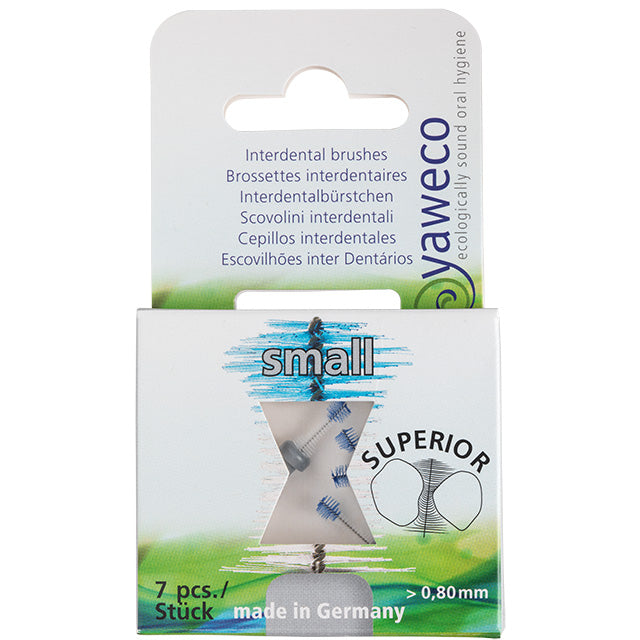 Yaweco Small Interdental Brushes Refill  7 brushes in a box