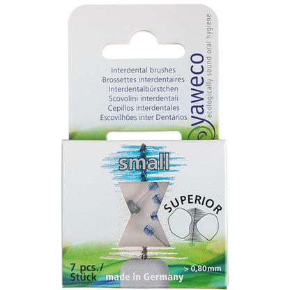 Yaweco Small Interdental Brushes Refill  7 brushes in a box