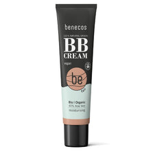 Benecos Natural Beauty Natural BB Cream 8 in 1 in the shade Fair in a tube with white background.