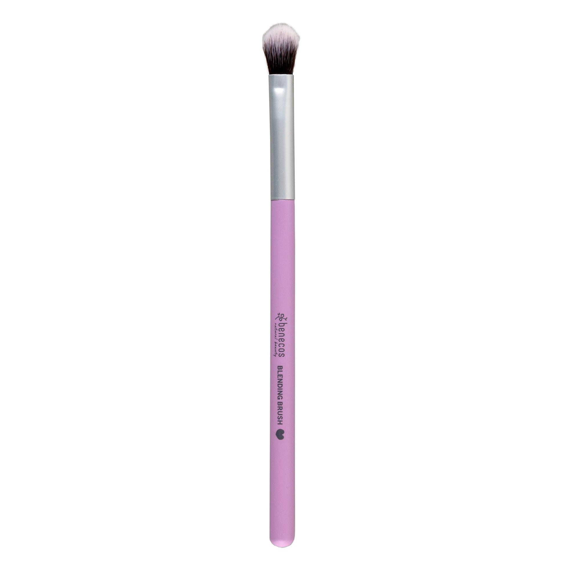 Benecos make up brush, blending brush with lilac handle