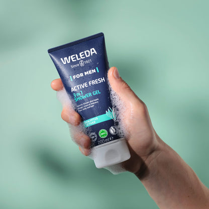 Weleda For Men Active Fresh 3in1 Shower Gel - 200ml