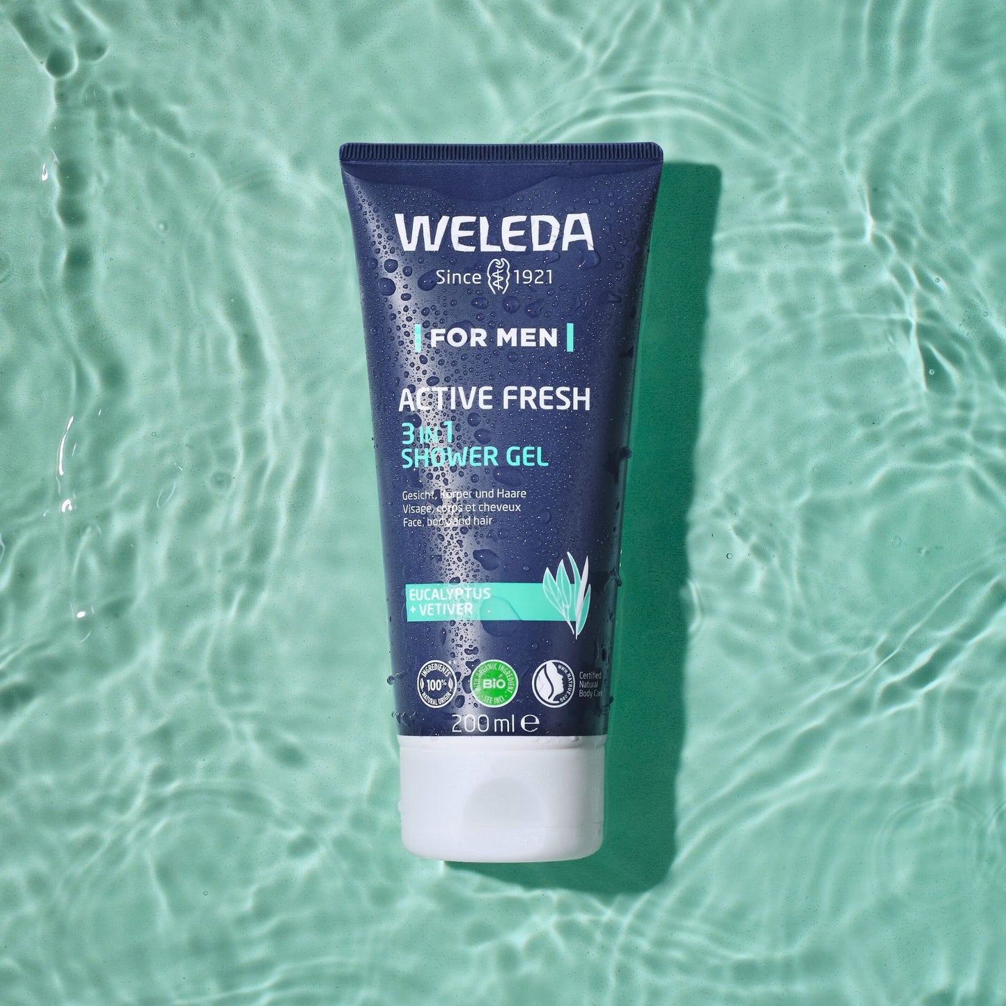 Weleda For Men Active Fresh 3in1 Shower Gel - 200ml