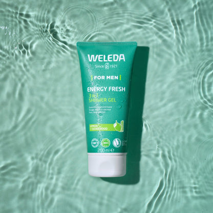 Weleda Men's Energy Fresh 3 in 1 Shower Gel - 200ml