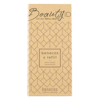 benecos beauty id refillable make up palette, large.