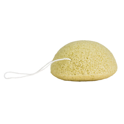 Benecos Konjac Sponge Green Tea on a white background.