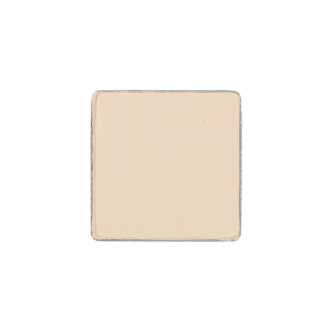benecos natural beauty ID refill eyeshadow in whipped cream.