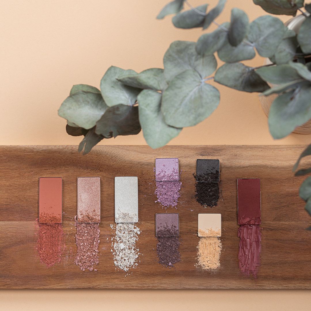 Benecos natural beauty ID Stockholm,  refillable make up images.