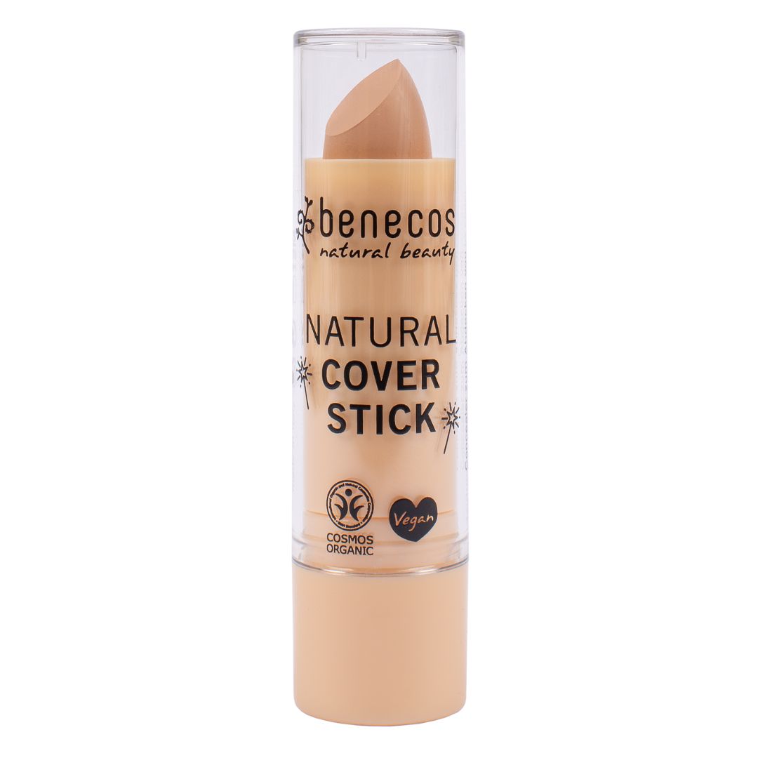 benecos organic natural cover stick vanilla, vegan.