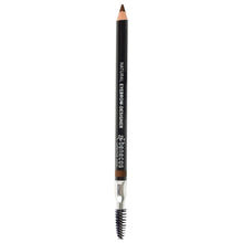 Benecos Natural Eyebrow Designer Pencil Brown, double ended with eyebrow brush and colour pencil.