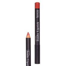 Benecos natural jumbo lipstick pencil in warm sunset.
