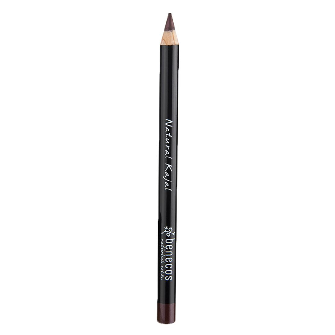 Benecos natural Kajal eyeliner pencil in brown.