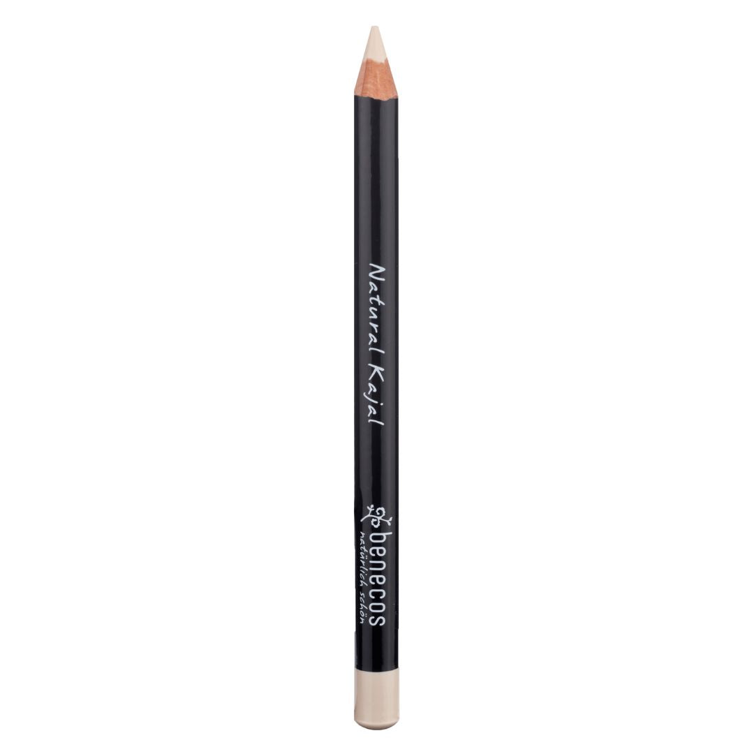 Benecos natural Kajal eyeliner pencil in white.