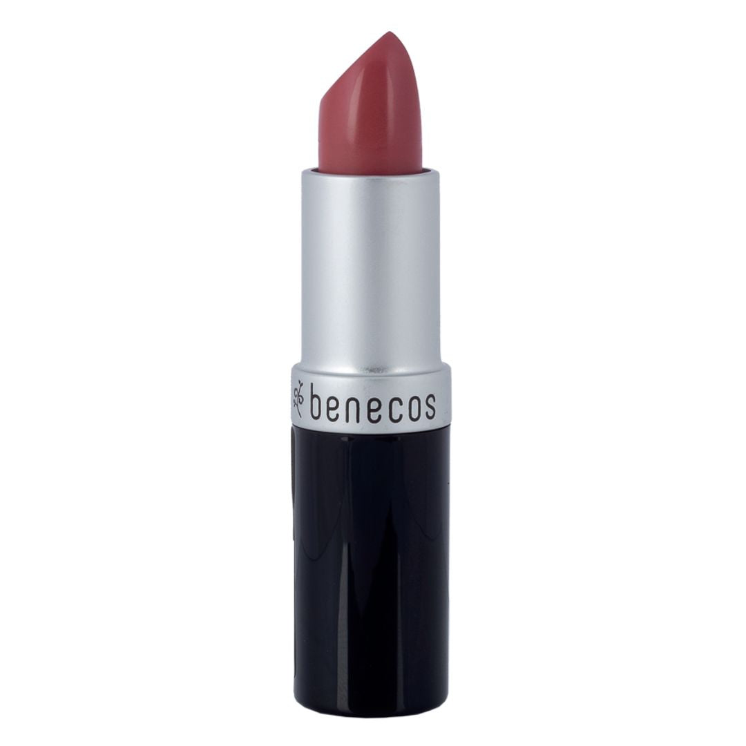 benecos Natural Lipstick in pink honey.
