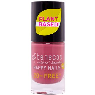 Benecos plant based nail polish mystery is a dusky purple shade.