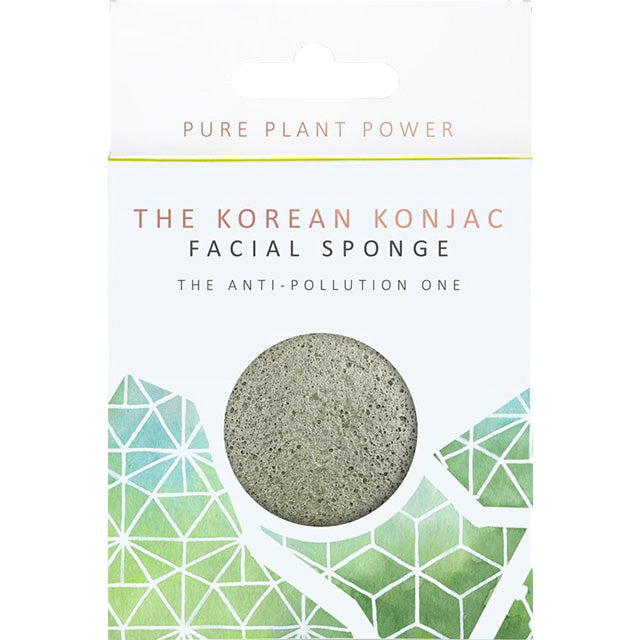 The Korean Konjac Fcial Sponge The Anti Pollution one in a box