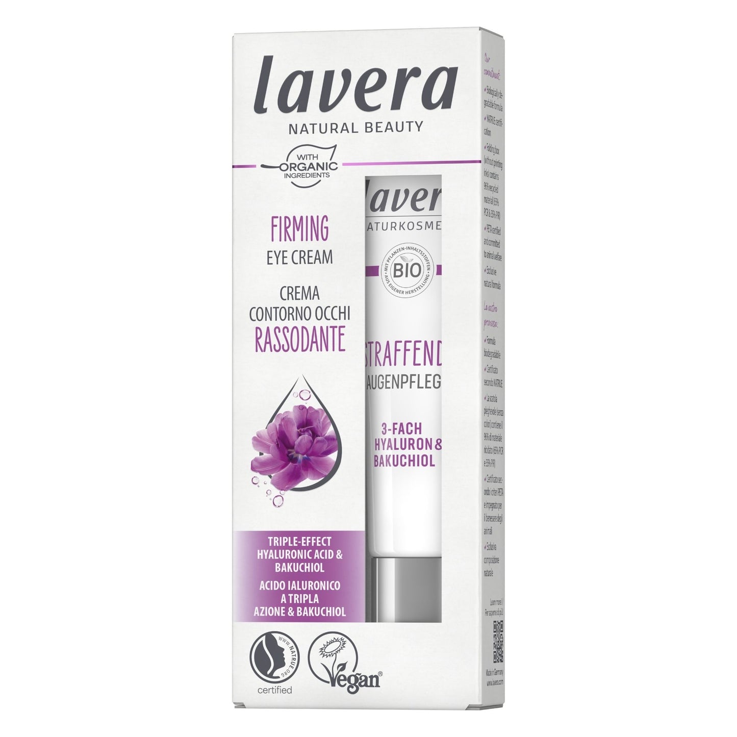 Lavera Firming Eye Cream - 15ml