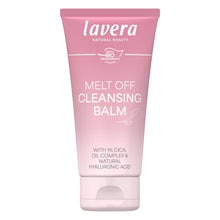 A tub of Lavera Melt Off Cleansing Balm sitting upright on a clean white background