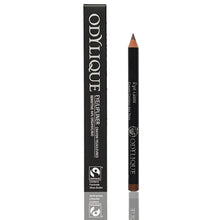 Odylique Eyeliner Pencil Brown in a cardboard box on a white background 