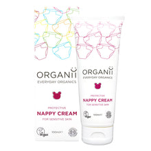 Organii Protective Nappy Cream for Sensitive Skin tube and a box on white background