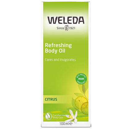 Weleda Refreshing Body Oil Box 