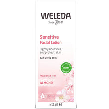Weleda Sensitive Facial Lotion with organic Almond Oil is Fragrance Free for Sensitive Skin.